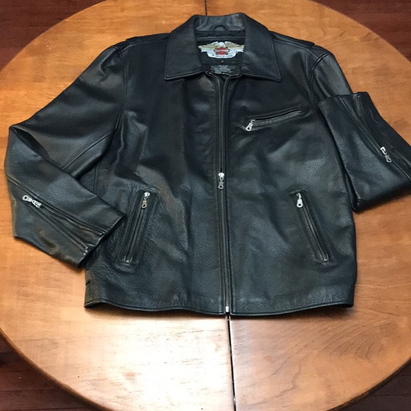 Harley Davidson Leather Jacket - Picture 7 of 17